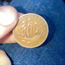 1949 Half Penny 