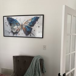 Butterfly Picture With Frame