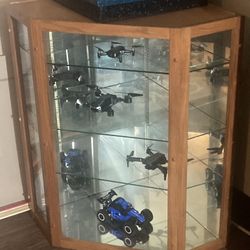Corner Curio Cabinet