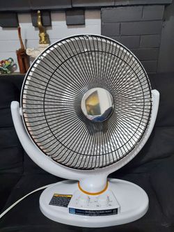 Oscillating Parabolic Heater Fan One Stop Gardens 400/900 Watt