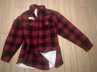 Red Head Flannel Warm Shirt Mens Size L