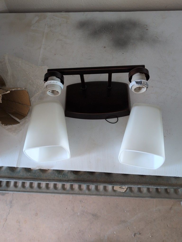 New Brass Light Fixture