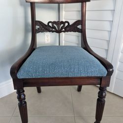 4 Refurbished Swan Back Chairs