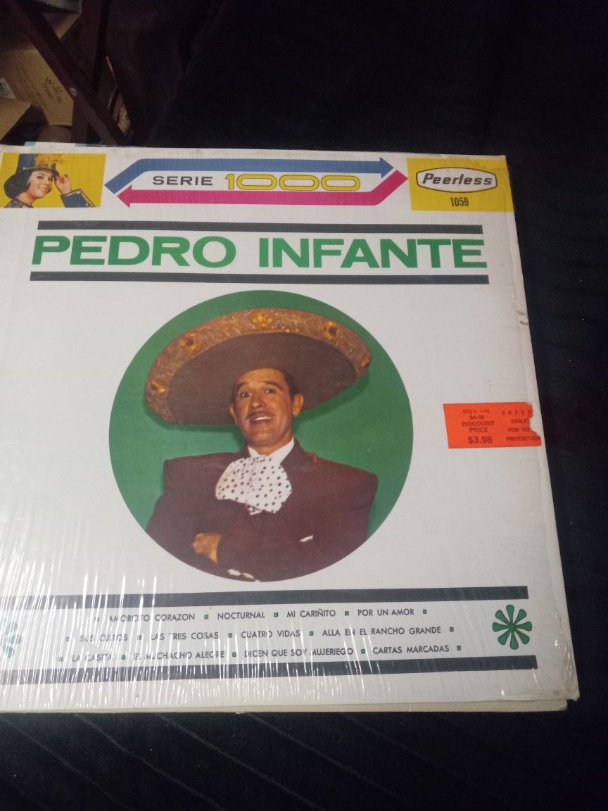 Pedro Infante Vinyl Record 12 Inch
