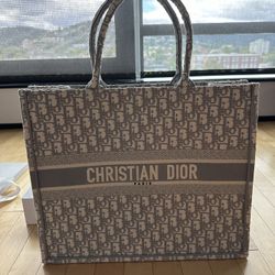 DIOR BOOK TOTE L CANVAS - BRAND NEW
