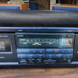 Onkyo TA-RW303 Dual Cassette Player recorder.  Working