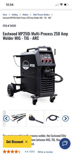 Eastwood MP250i welder
