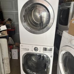 Lg Stackable Washer And Gas Dryer