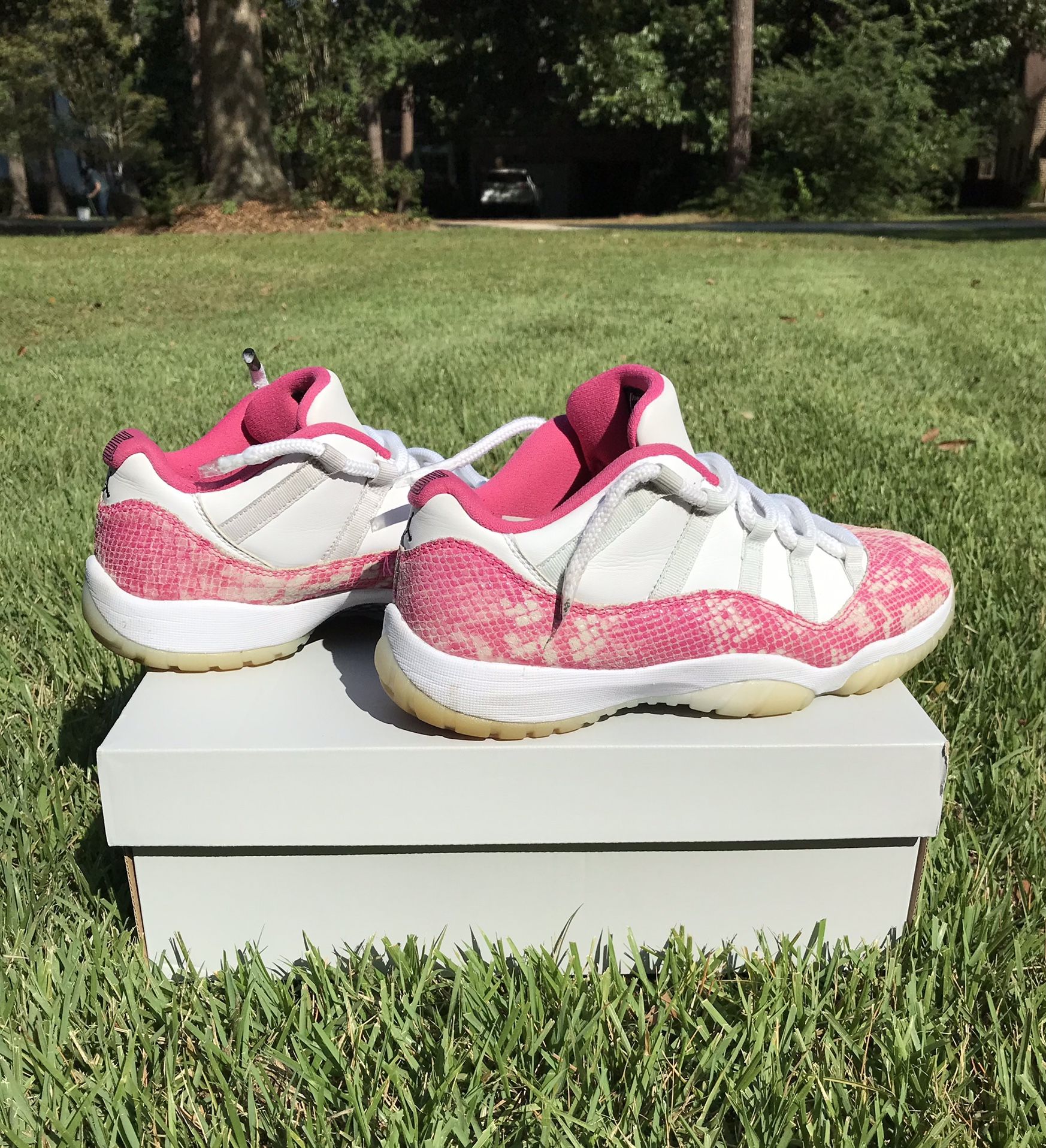 Nike Air Jordan 11 Retro Pink Snakeskin Women’s 