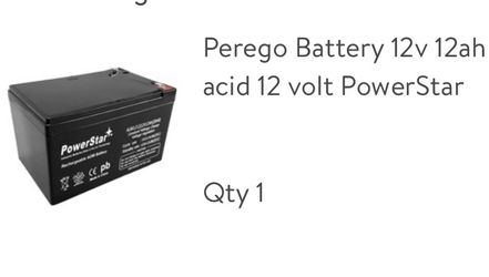 Kids Toys Battery  12v12ah 