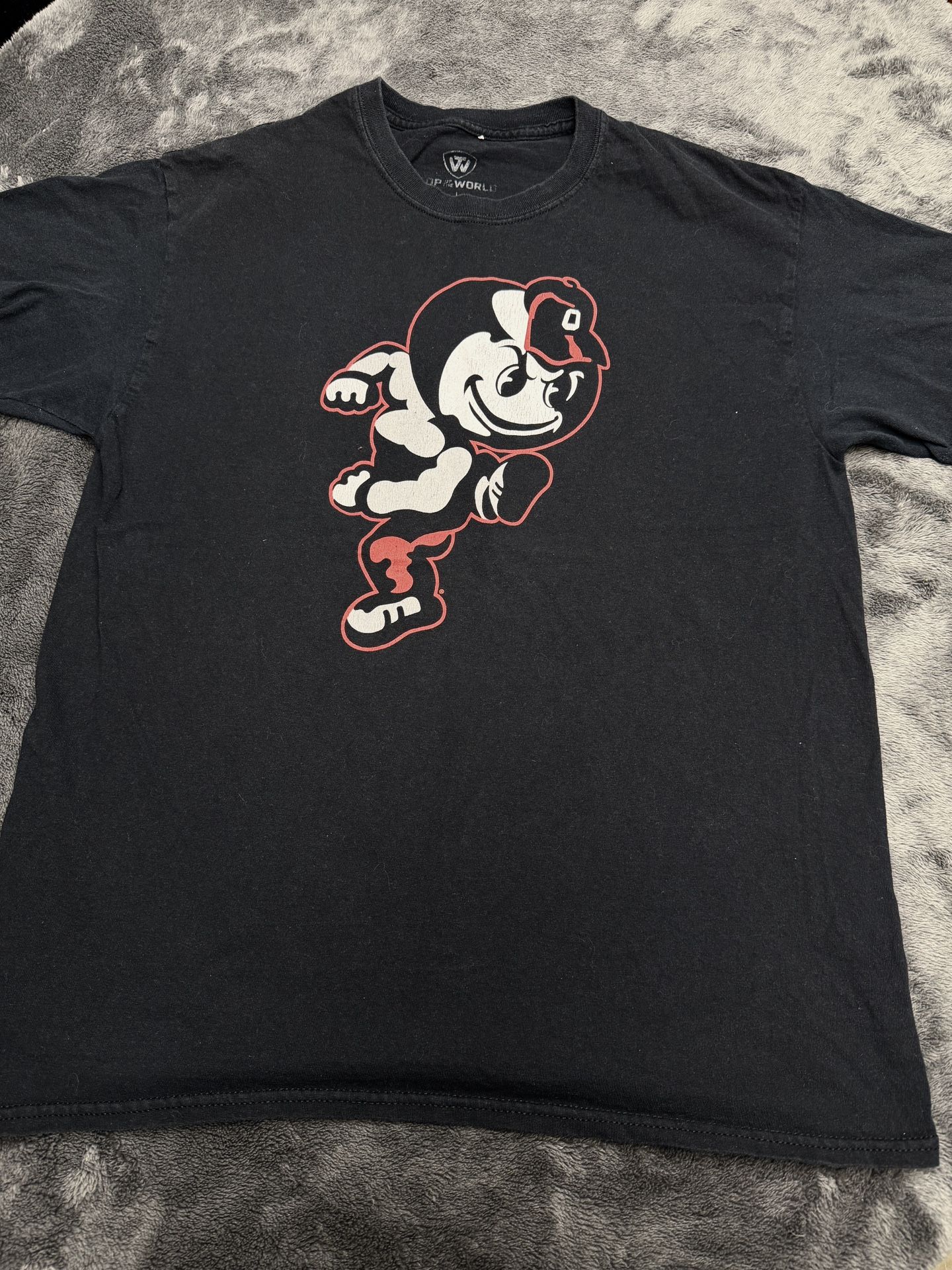 Ohio State Buckeyes Brutus Men’s Large tee #Buckeyes #CollegeFootball