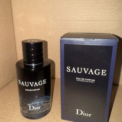 Dior Sauvage Eau de Parfum 3.4oz 100ml Spray Men's Fragrance Authentic New