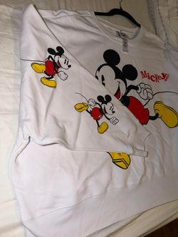 Linda, authentic Disney Store sweatshirt, white, size XL, brand new