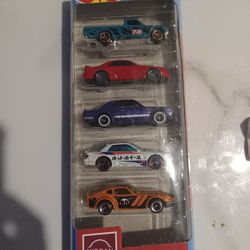 Hotwheels Nassan  5 Pk