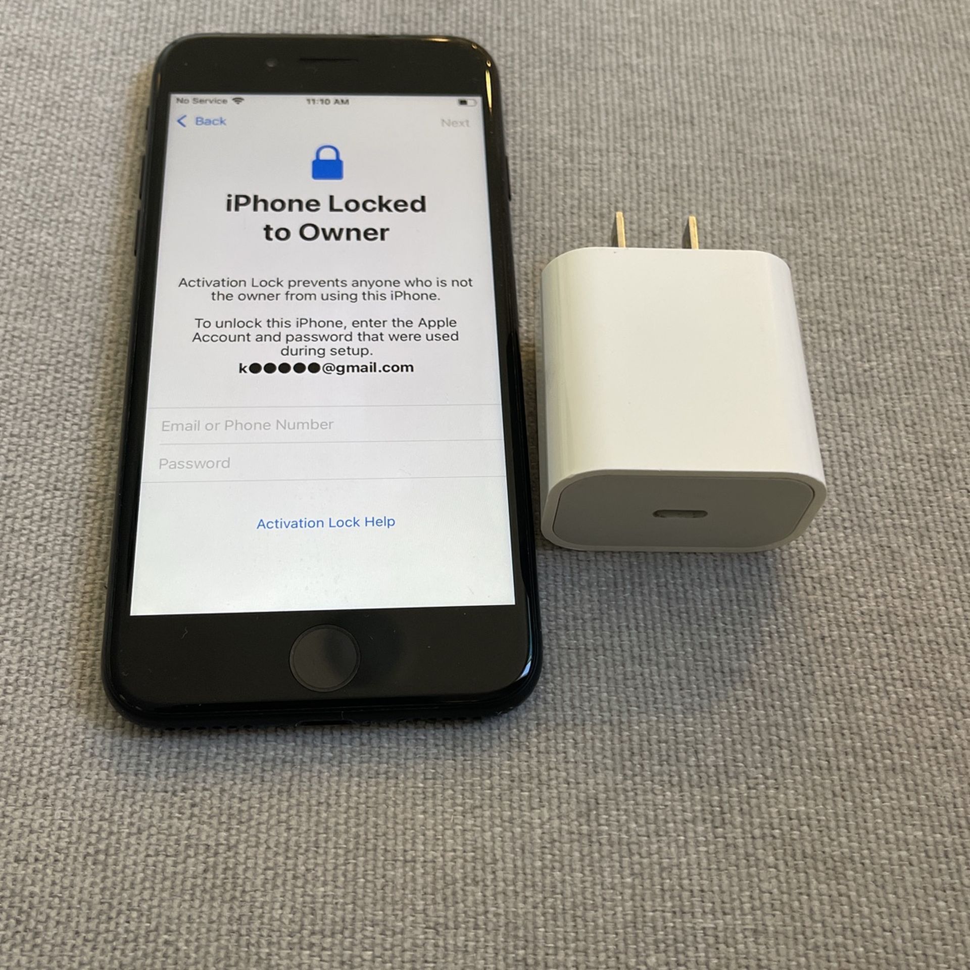 Iphone 7 With Power ac Adapter