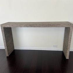 Hardwood Console Table 