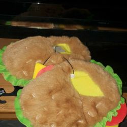 New Cheeseburger Slippers 11/12