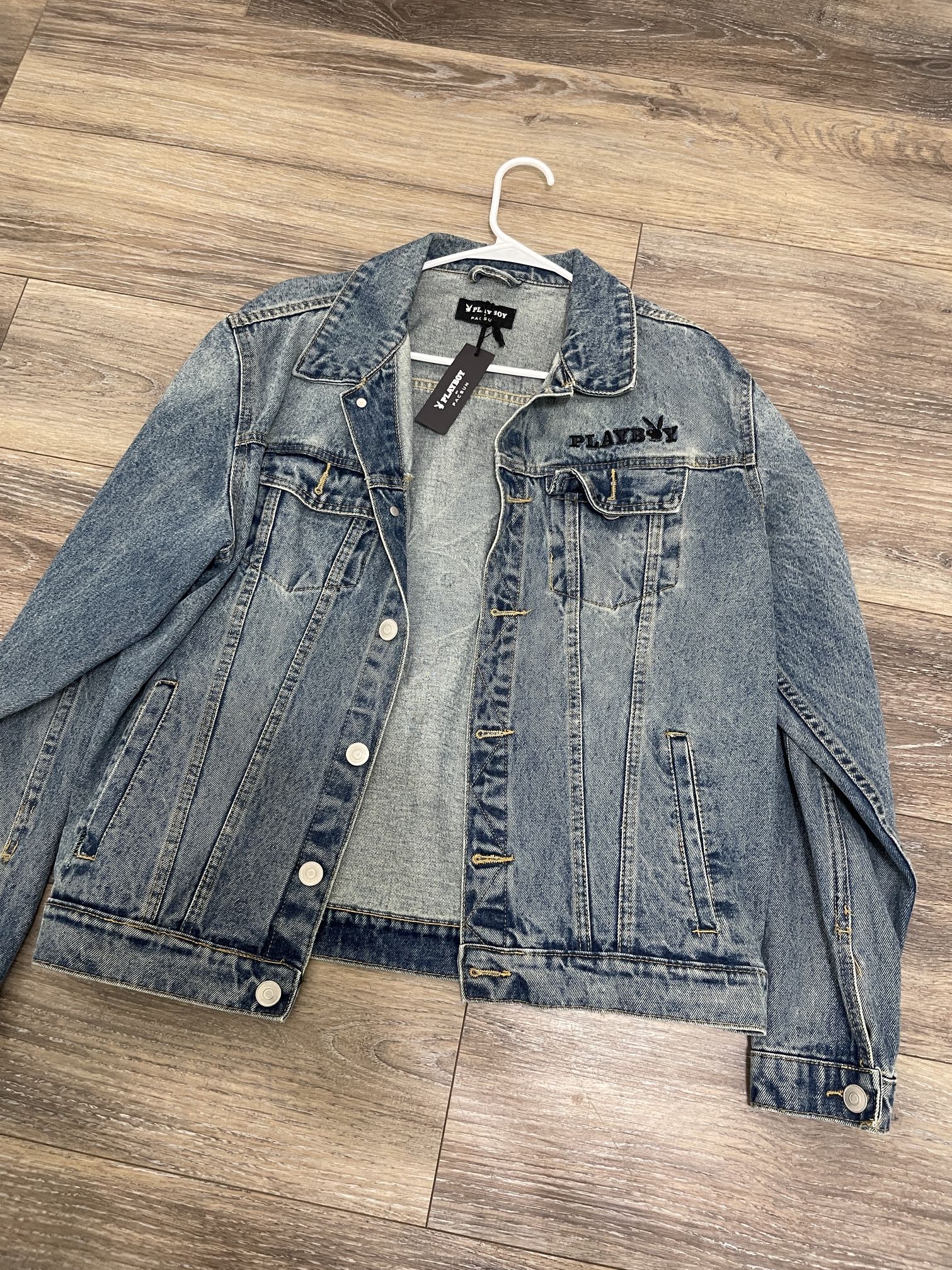 Playboi Denim Jacket Size Large