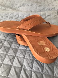 Banana Republic Stitched Flip Flop Men's - Cognac