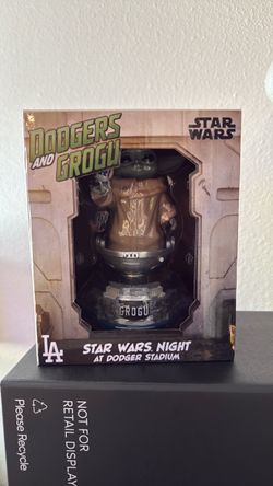 LA Dodgers Grogu Star Wars Night Bobblehead