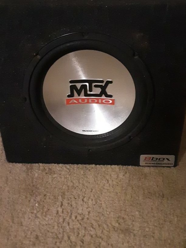10" Mtx Thunder 4500 Dual Voice Coil In box