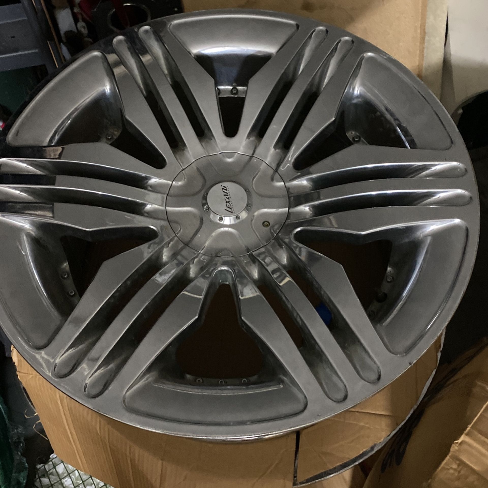 27 Inch Lexani Johnson Wheels No Tires $500