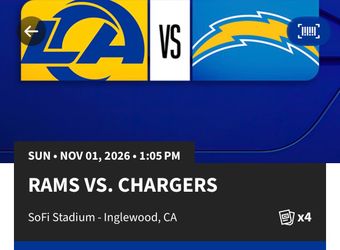Rams vs Chargers