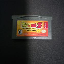 Dragonball Z The Legacy Of Goky II For GBA Rare