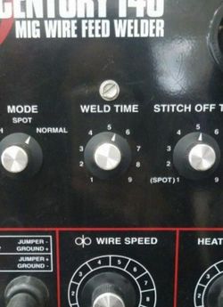 Century 140 Mig Welder, No Regulator