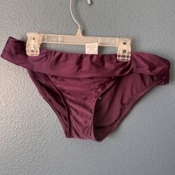 Burgundy Bikini Bottom