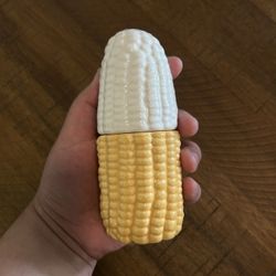 Ceramic Corn Salt & Pepper Shaker Set