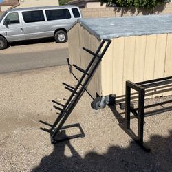 Weight room Dumbbell Rack Waited Ball Rack