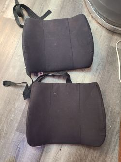 Lumbar Support Back Cushions – Set of 2
