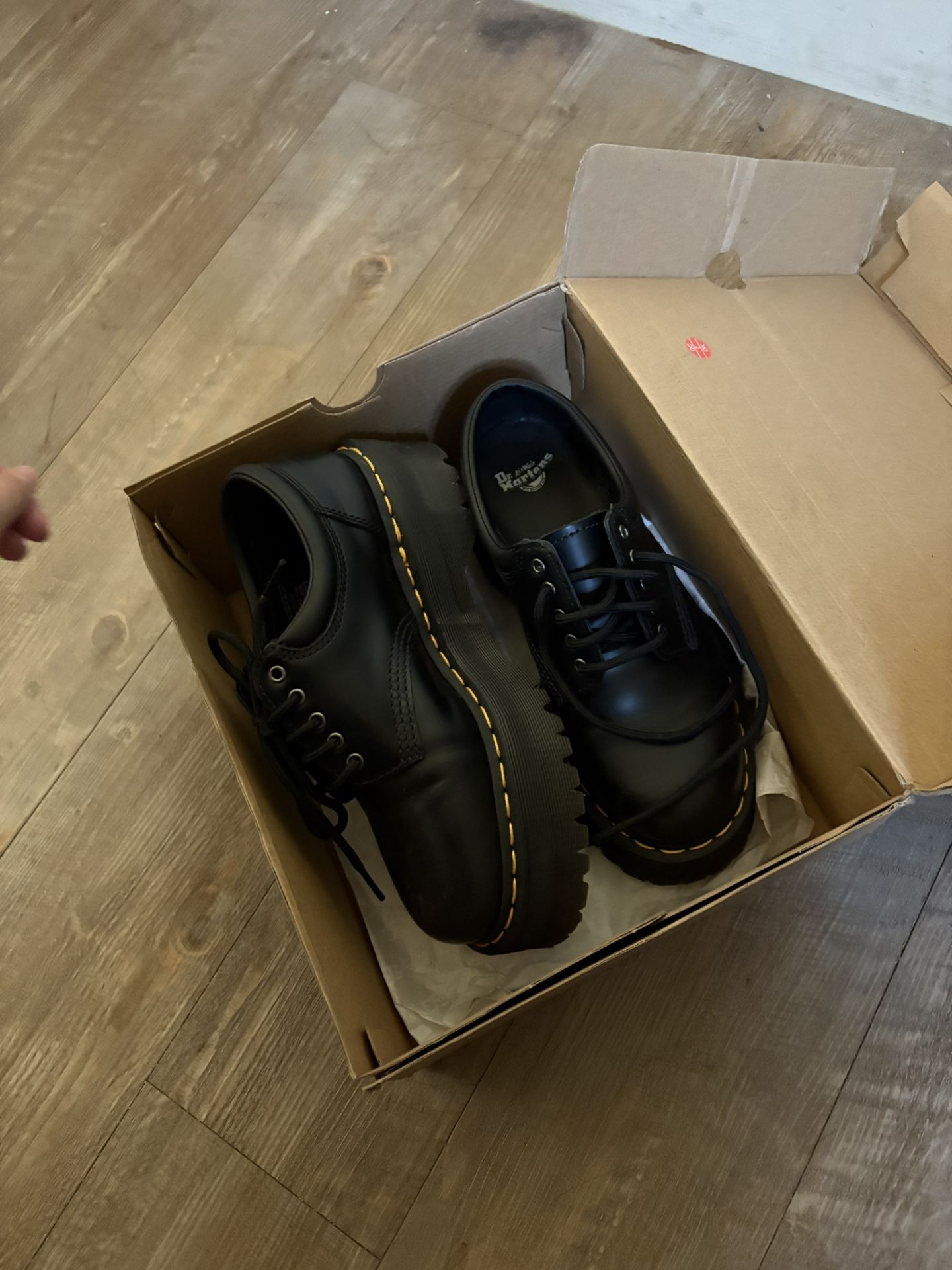 Doc Martens Leather Platform Shoes