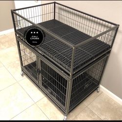 Dog pet cage Kennel size 43 with whelp top new in box