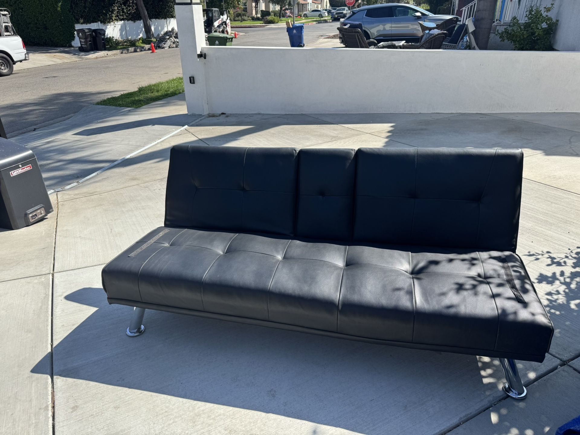 leather Futon