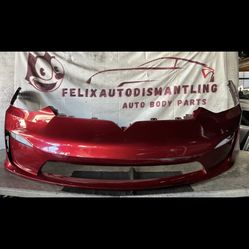 2021 2022 2023 2024 2025 TESLA MODEL X FRONT BUMPER COVER OEM 