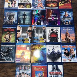 Blu Ray Movies $5 Each