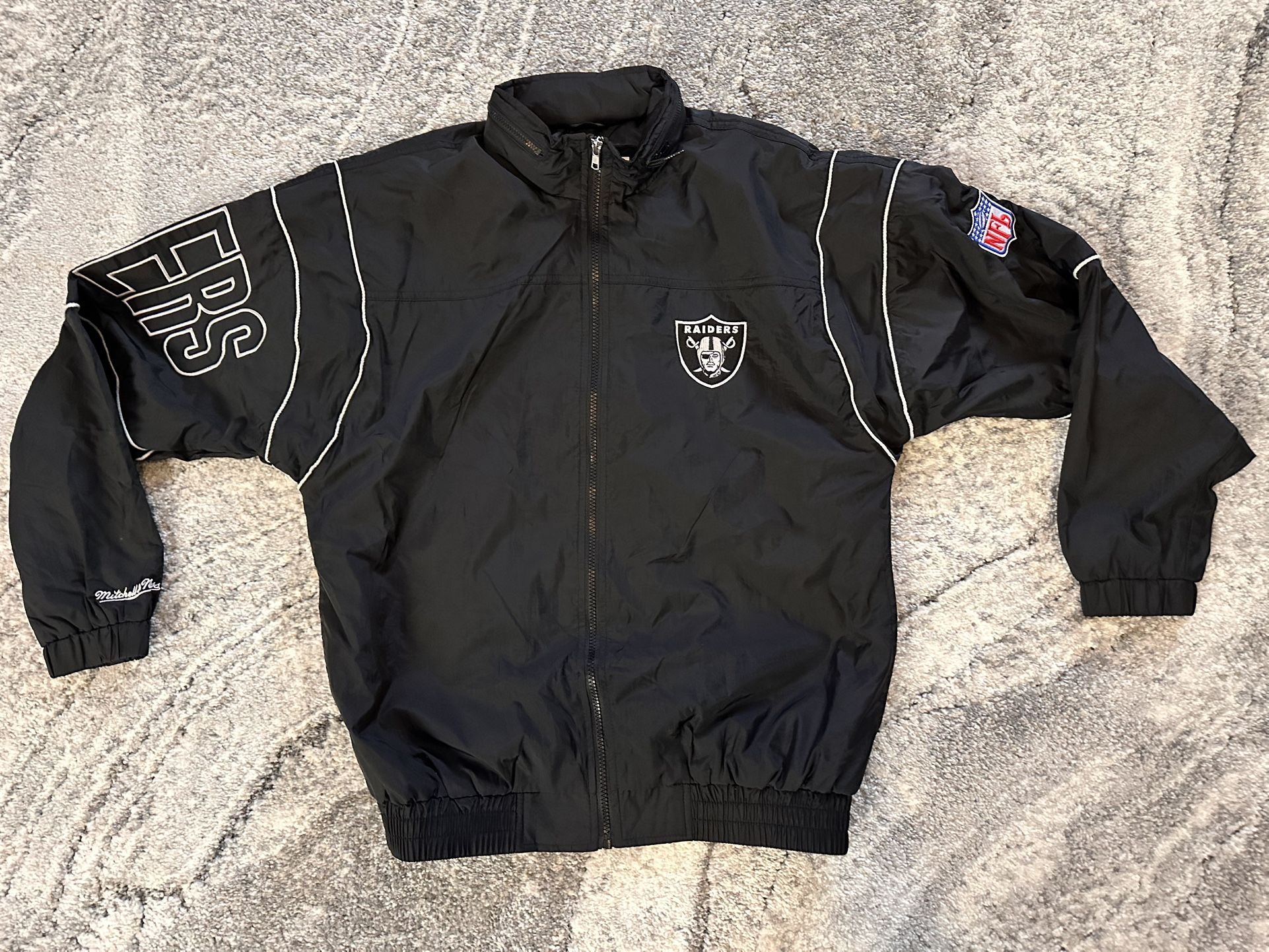 Raiders Windbreaker Jacket 