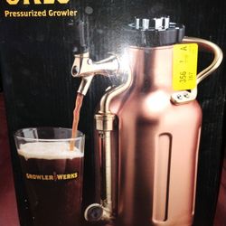 Copper Keg Brand New GrowlerWerks Copper uKeg 128 oz Carbonated Growler for Beer