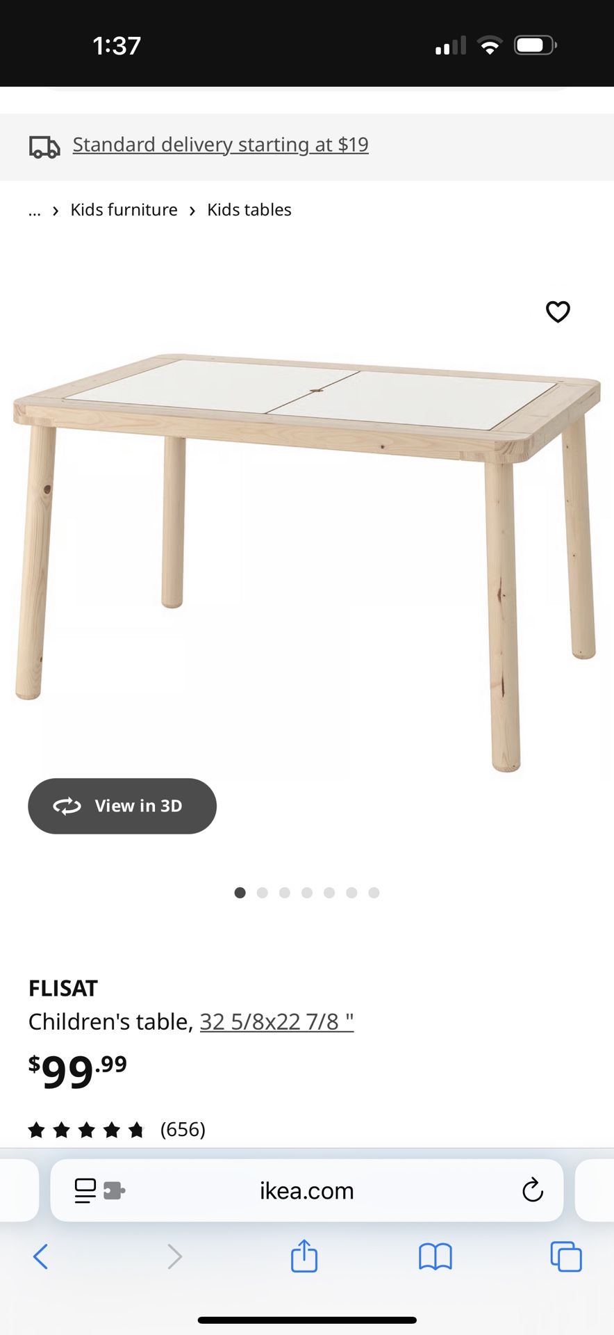 Flisat IKEA Table
