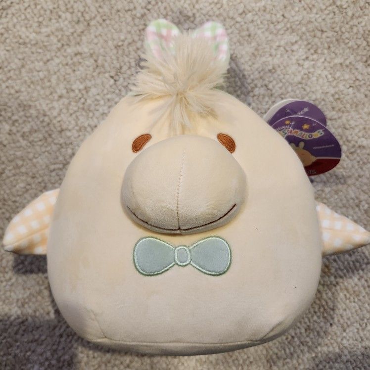 New Squishmallows Peanuts 2025 Woodstock with Easter Bunny Ears 8" Plush Toy