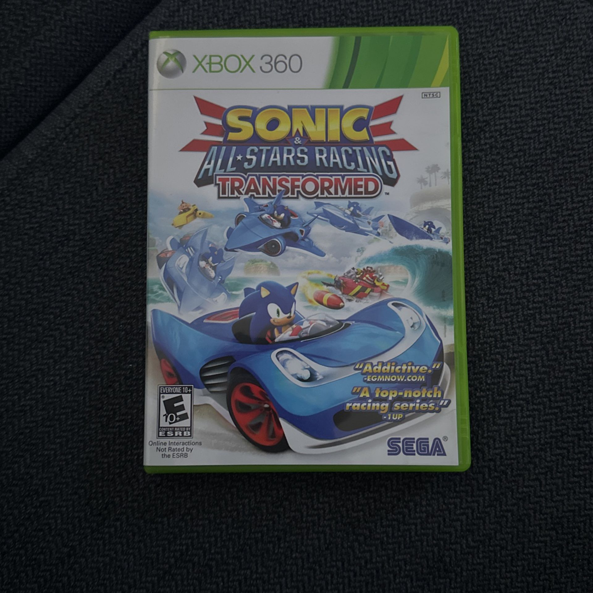 Xbox 360 Sonic Video Game
