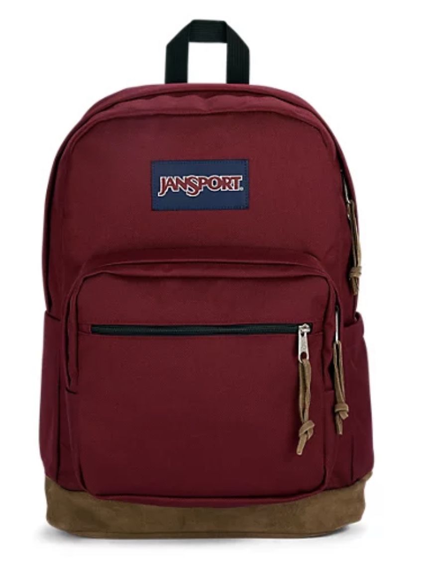 Burgundy Jansport(backpack)