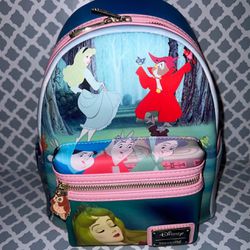 Sleeping Beauty Aurora Loungefly Backpack