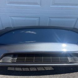 MIDNIGHT SILVER METALLIC TESLA MODEL Y 2020 2021 2022 2023 2024 FRONT BUMPER