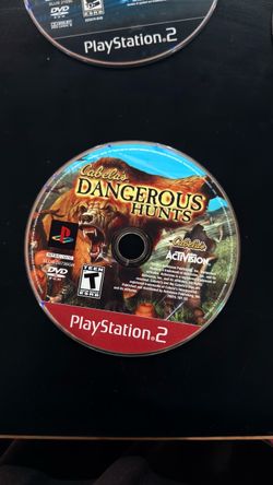 Cabela's Dangerous Hunts PS2 Disc