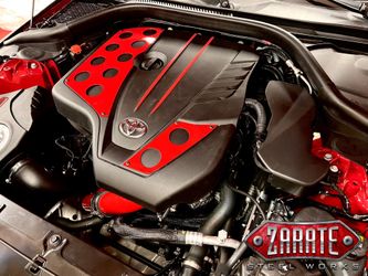 Toyota Supra 2.0 Engine Cover Accents