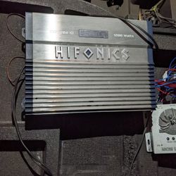 Hifonics Amp with Free Speakers