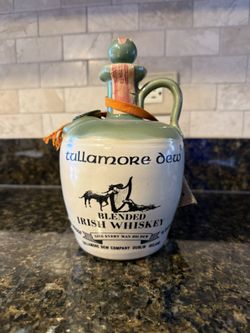 Tullamore Dew Irish Whiskey Jug